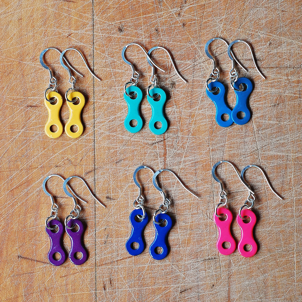 Bicycle outlet jewelry recycled