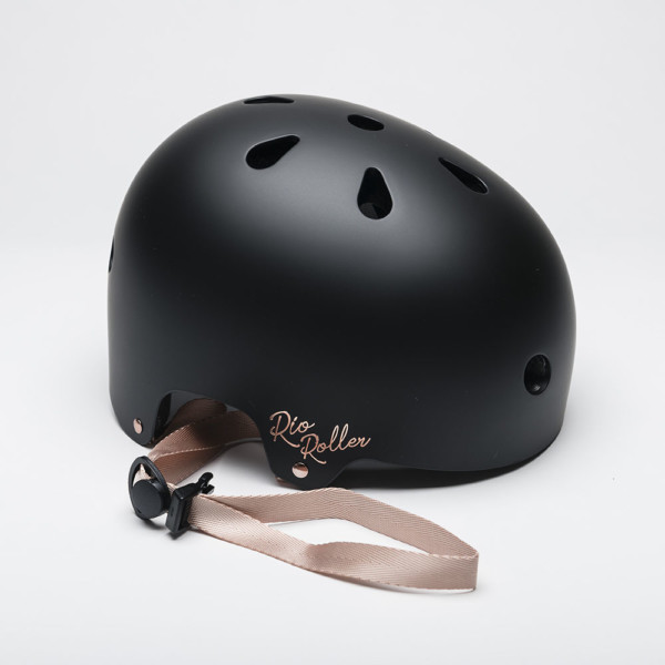 Rio Roller Rose Bike Helmet - Black