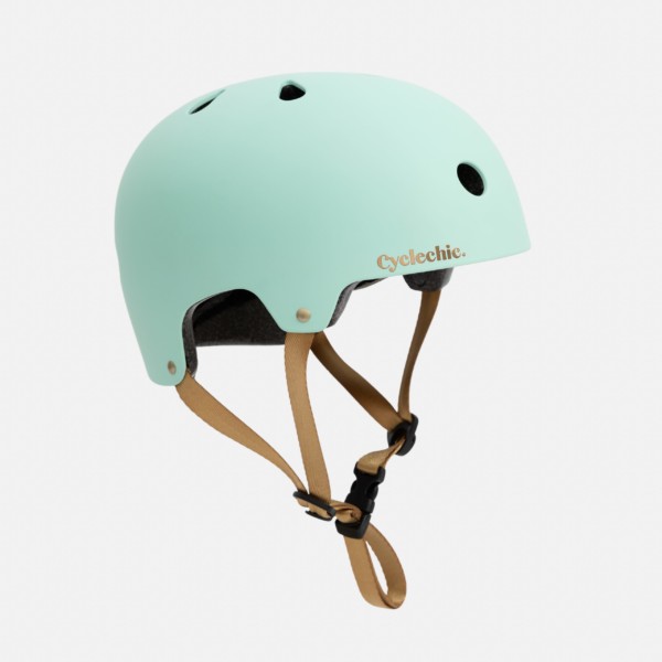 The Cyclechic 'Deco' Ladies Bike Helmet in Mint Green