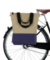 Monroe Dahlia Tote Pannier Indigo & Sand
