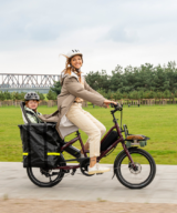 Tern Quck Haul electric bike. Our no.1 e-bike for women