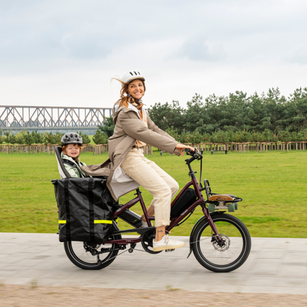 Tern Quck Haul electric bike. Our no.1 e-bike for women